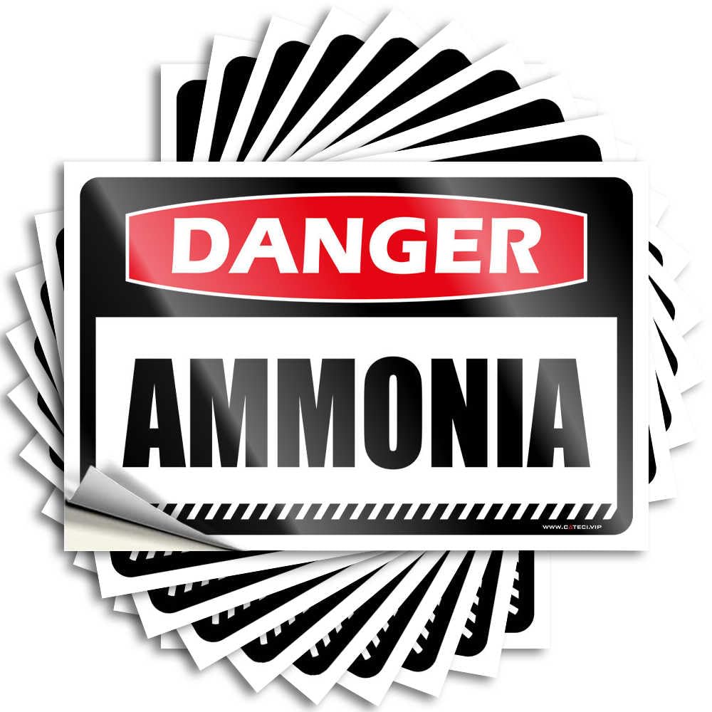Glitter, Tattoos Reusable Danger Ammonia | Cars Vintage Bathroom Decor(12X18CM)
