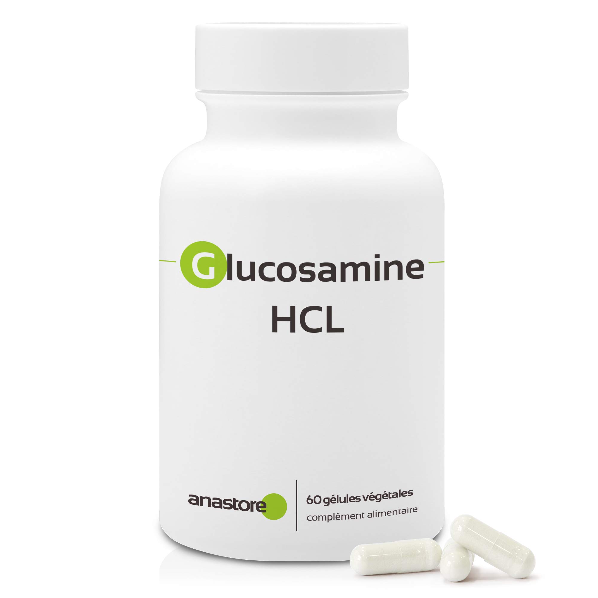 GLUCOSAMINE HCL * PACK 3+1 GRATUIT * 500 mg / 240 gélules * Anti-inflammatoire, Articulations (inflammation) * Garantie Satisfait ou Rembours * Fabriqué en France