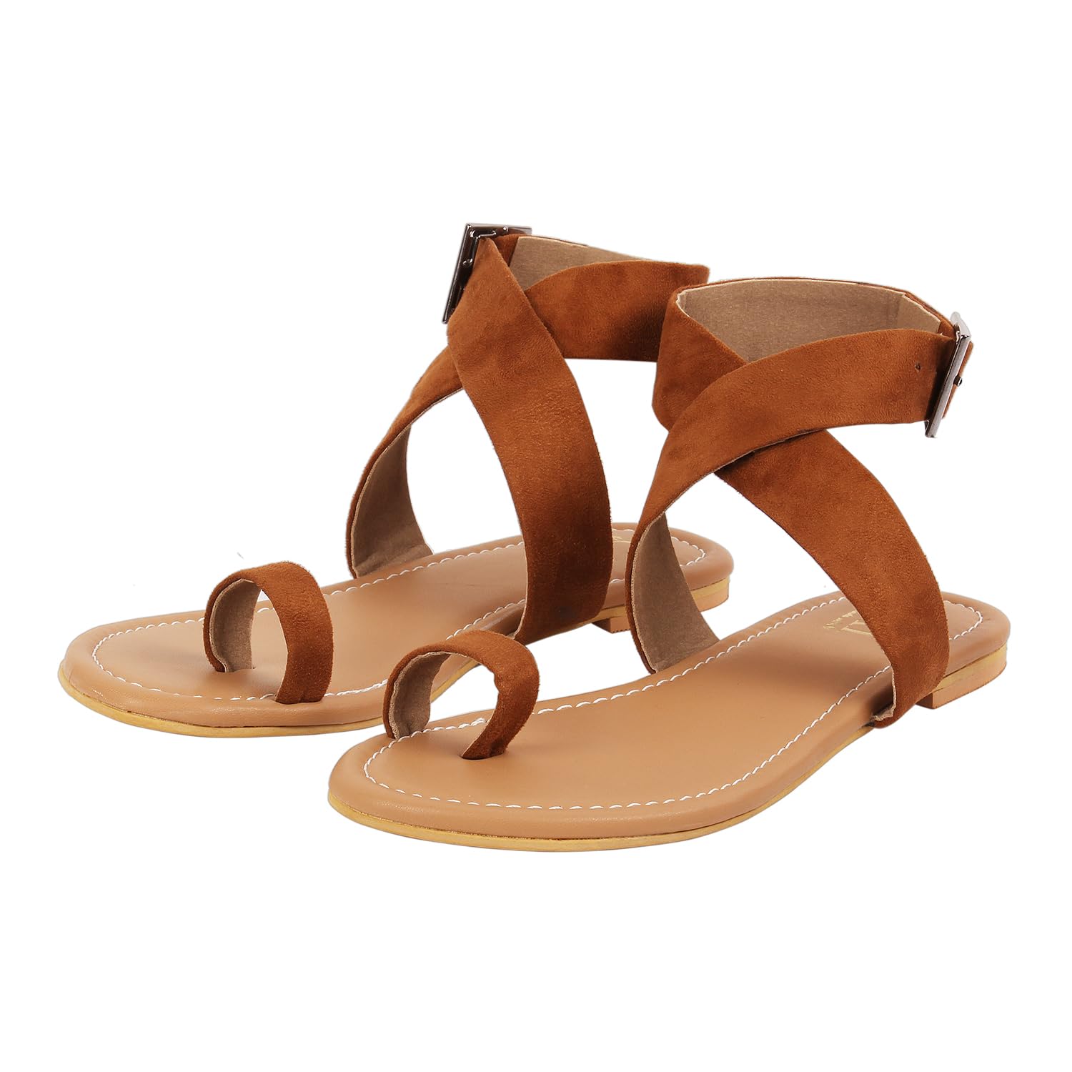 CAI Women Brown Toe Loop Sandals (B0DB5JNMSB) Amazon Price History, Amazon Price Tracker