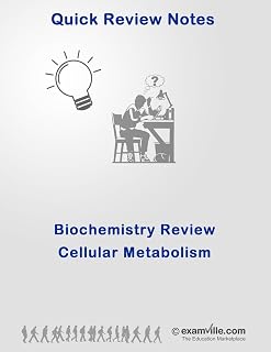Biochemistry Quick Review: Cellular Metabolism (Energy, Krebs Cycle, Glycolysis) (Quick Review Notes)