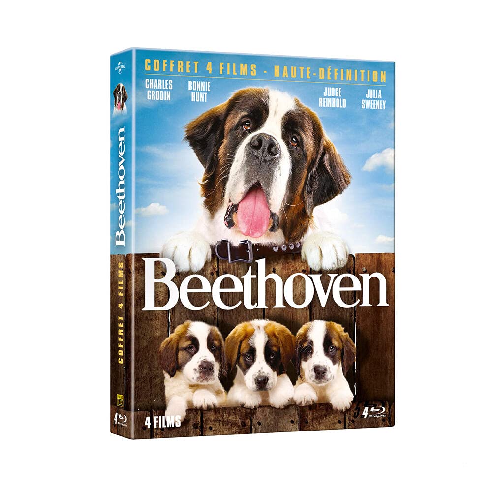 Beethoven, la saga - 4 Films - Coffret 4 Blu-ray