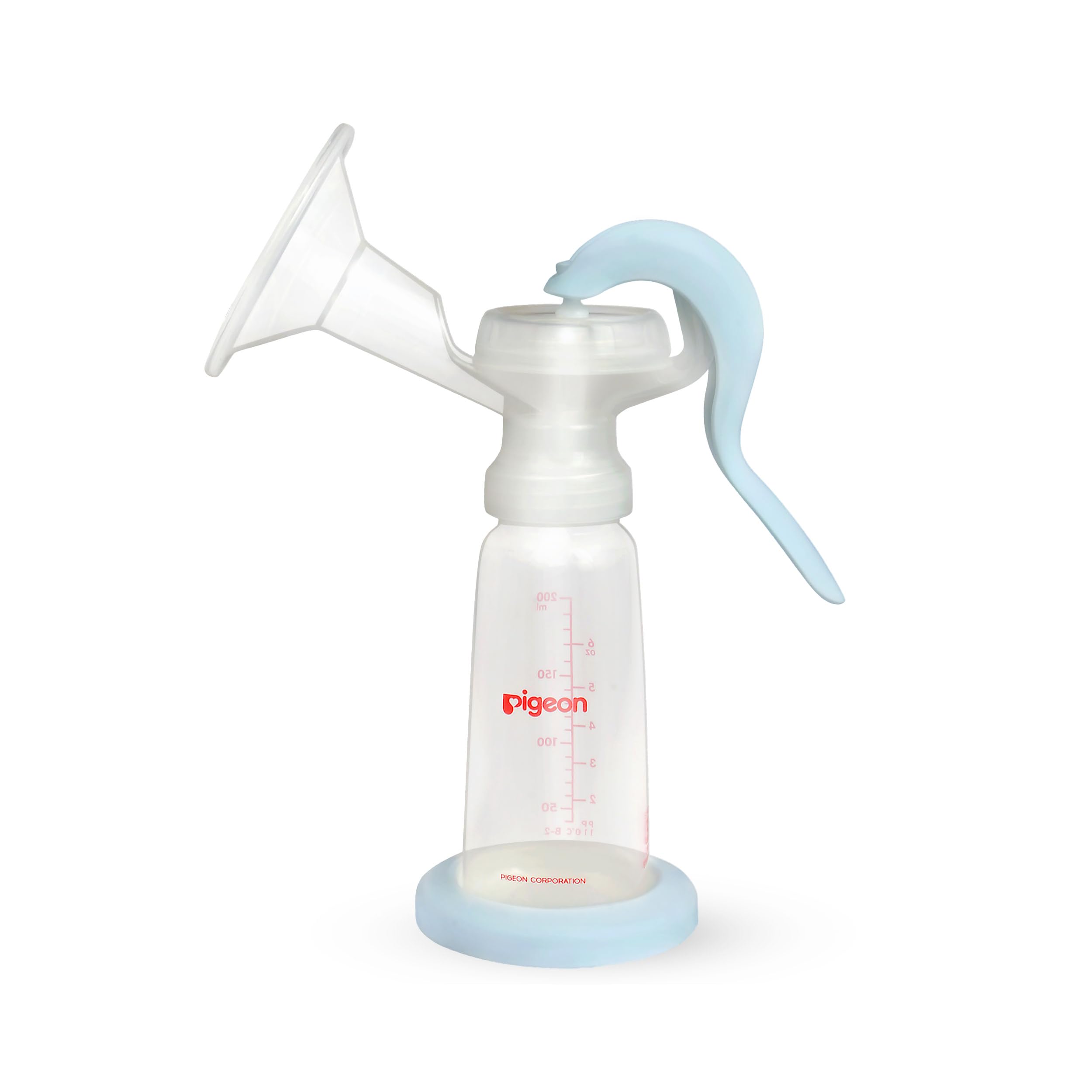 Pigeon Manual Breast Pump Basic Edition – Blue | Comfortable, Portable & Easy to Use | Gentle Suction for Breastfeeding Mothers-image-13