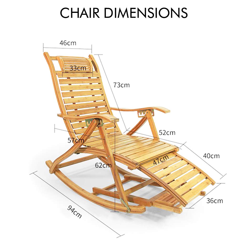 URBANCART Durable Heavy-Duty ® Relax Bamboo Wooden Rocking Chair for Home Living Room and Outdoor Lounge, Brown (Design-1) URBANCART Durable Heavy-Duty ® Relax Bamboo Wooden Rocking Chair for Home Living Room and Outdoor Lounge, Brown (Design-1)