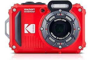 KODAK PIXPRO WPZ2 Rugged Waterproof Digital Camera: Capture Immersive Underwater Moments