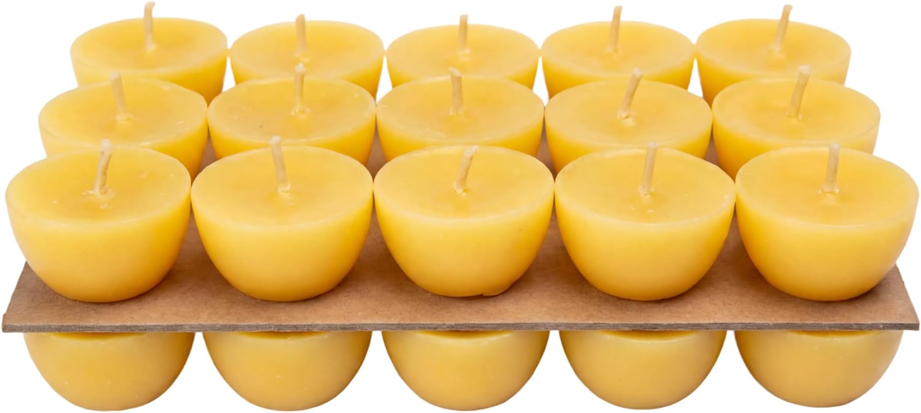 Swaha Easy Diya ghee Wicks/Diya batti, 100 Pieces, 30 min Burning time, Wax Free, clarified Butter Wicks for Puja, Yoga & Meditation - Pack of 1