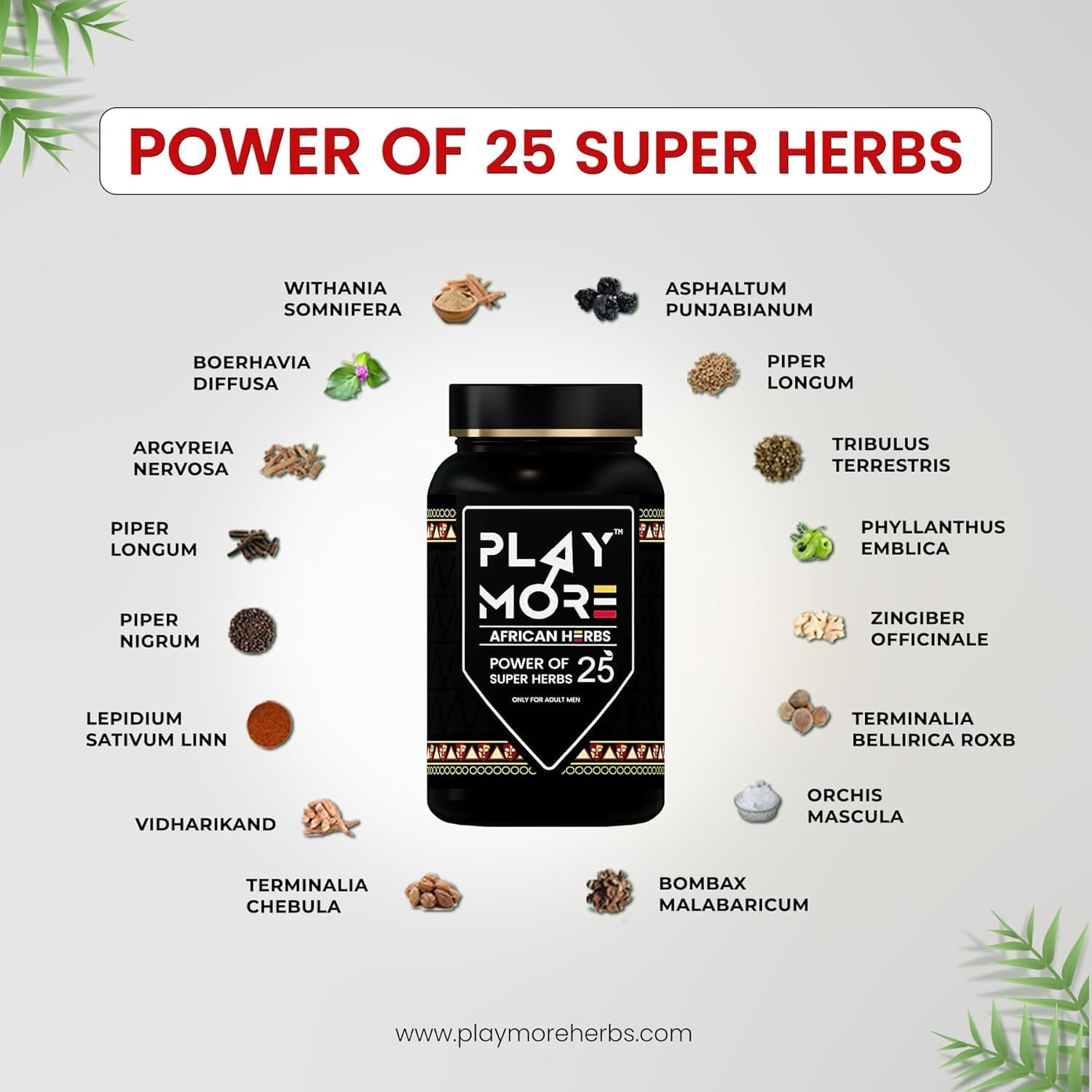 Play More Natural African Herbs | Pure Herbal Powder | Traditional African Wellness Tonic | Energy & Detox Support | 150g - Image 6 thumbnail