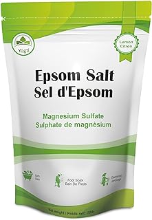 Yogti Lemon Epsom Salt 10 pound