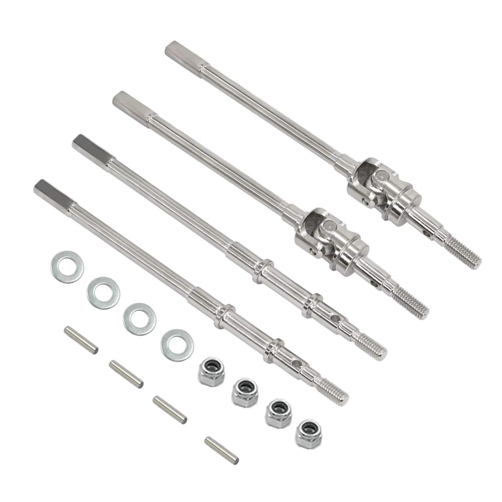 Compatibile Con Axial Per SCX10-II 90046 90047 Per Wrangler 1/10 RC Parte Auto CVD Albero Motore Dogbone Heavy Duty Per Universale AR44 Accessori