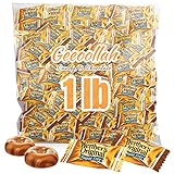 Werther's Original Hard Sugar Free Caramel Candy, Individually Wrapped Healthy Sweet Caramel Bites for Guilt-Free Pleasure, Melts in Your Mouth in a Satisfying Creamy Way, 1lb