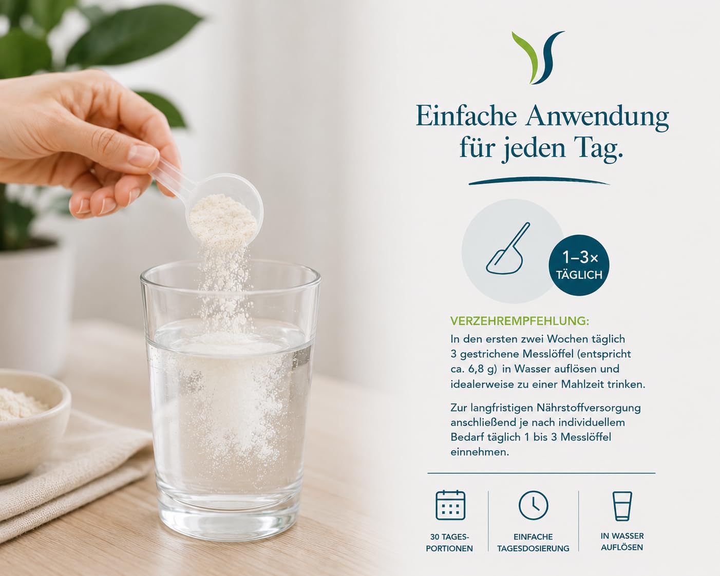 Knorpel- und Gelenkskomplex - 204 g Pulver – mit Collagenpeptiden, Glucosamin & Chondroitinsulfat – glutenfrei & laktosefrei