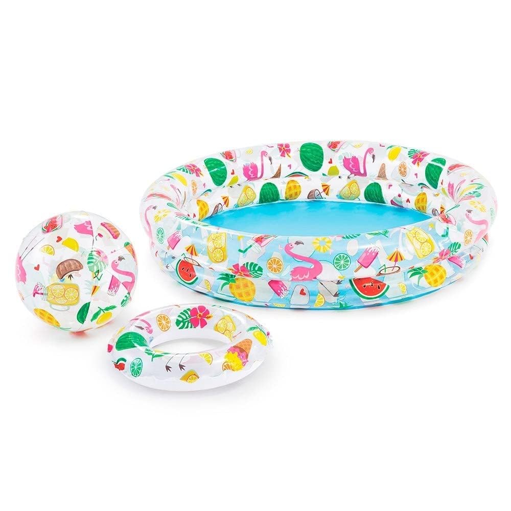 KinderTales® Stargaze Pool Set for Kids – Colorful Backyard Fun, Includes 28-Gallon Pool, 20-Inch Ball, 20-Inch Ring, Easy Setup, Durable, Safe, and Ideal for Young Swimmers-picture-10