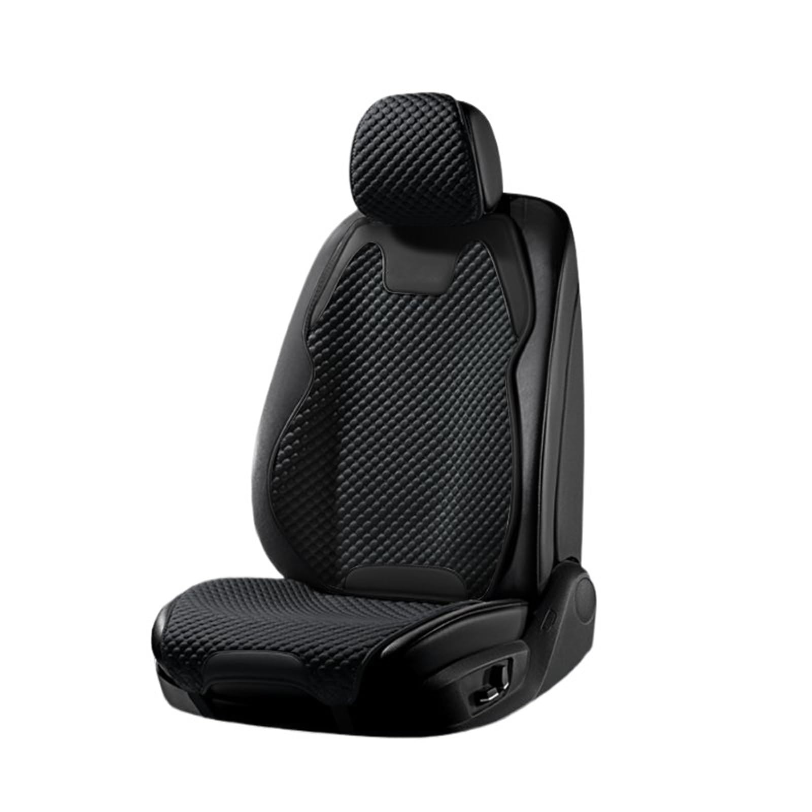 Cuscino per Seggiolino Auto Ice Silk Traspirante Resistente Quattro Stagioni Universale con Fodera Anteriore Singola Divisa Copri Sedile Auto