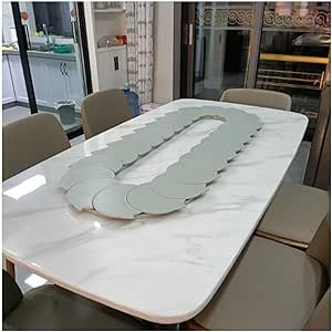 Amazon.co.jp: 120cm/3.93ft Rotating Food Turntable Lazy Susan 360 ...