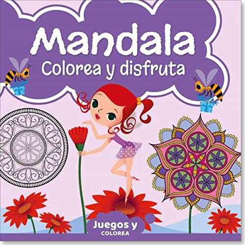 Mandala junior colorea y disfruta 02 (JUEGOS Y COLOREA)