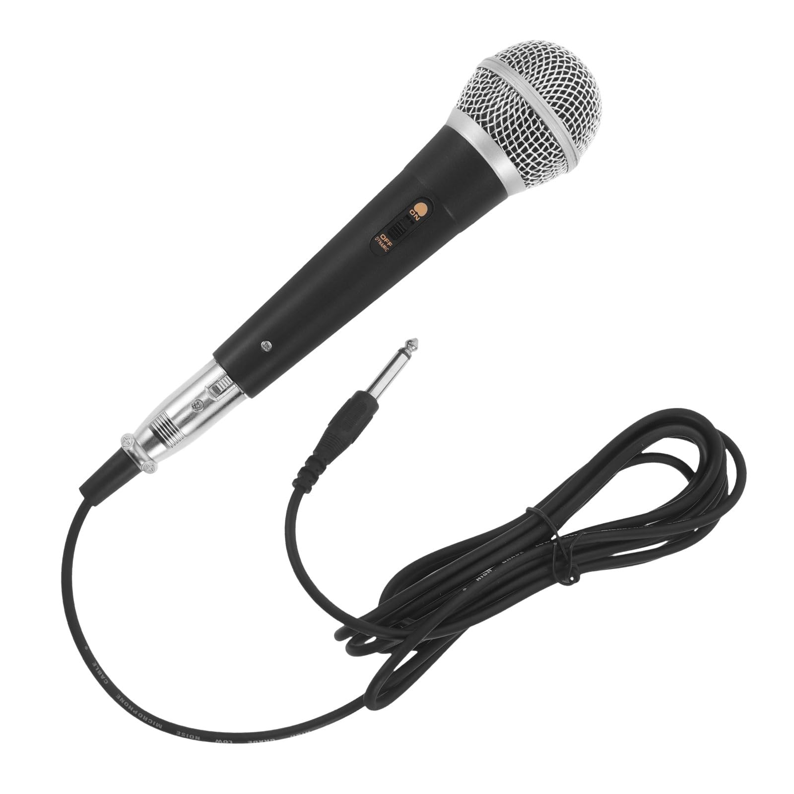 Micrófono dinámico de metal y plástico HEATSHAKING con cable estable 8
