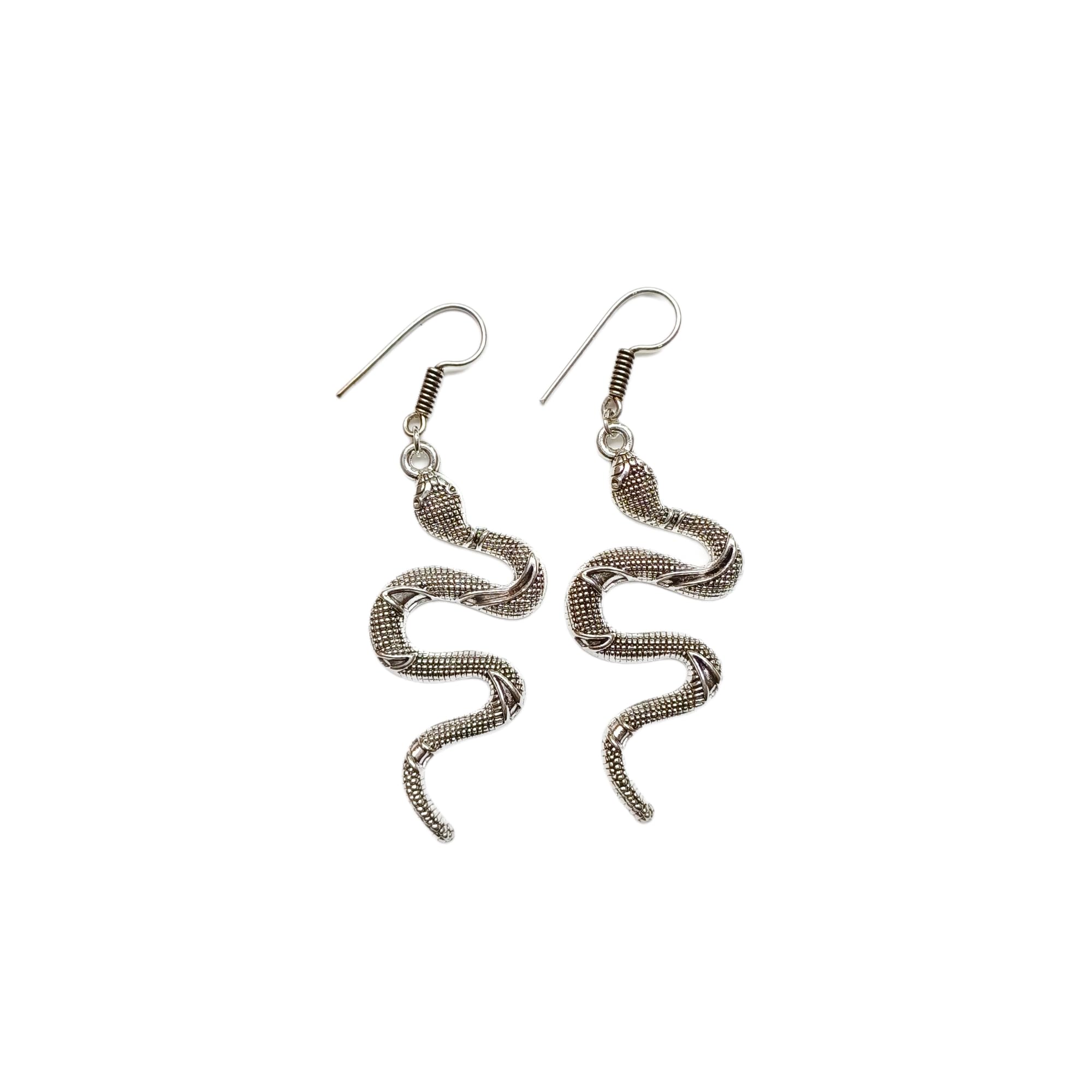 See full amazon price history chart for Dangle Earrings Set for All, Snake Design, Silver Coloured Dangle Earrings Set for All, Snake Design, Silver Coloured (B0CZKWG7DQ) Amazon Price History, Amazon Price Tracker