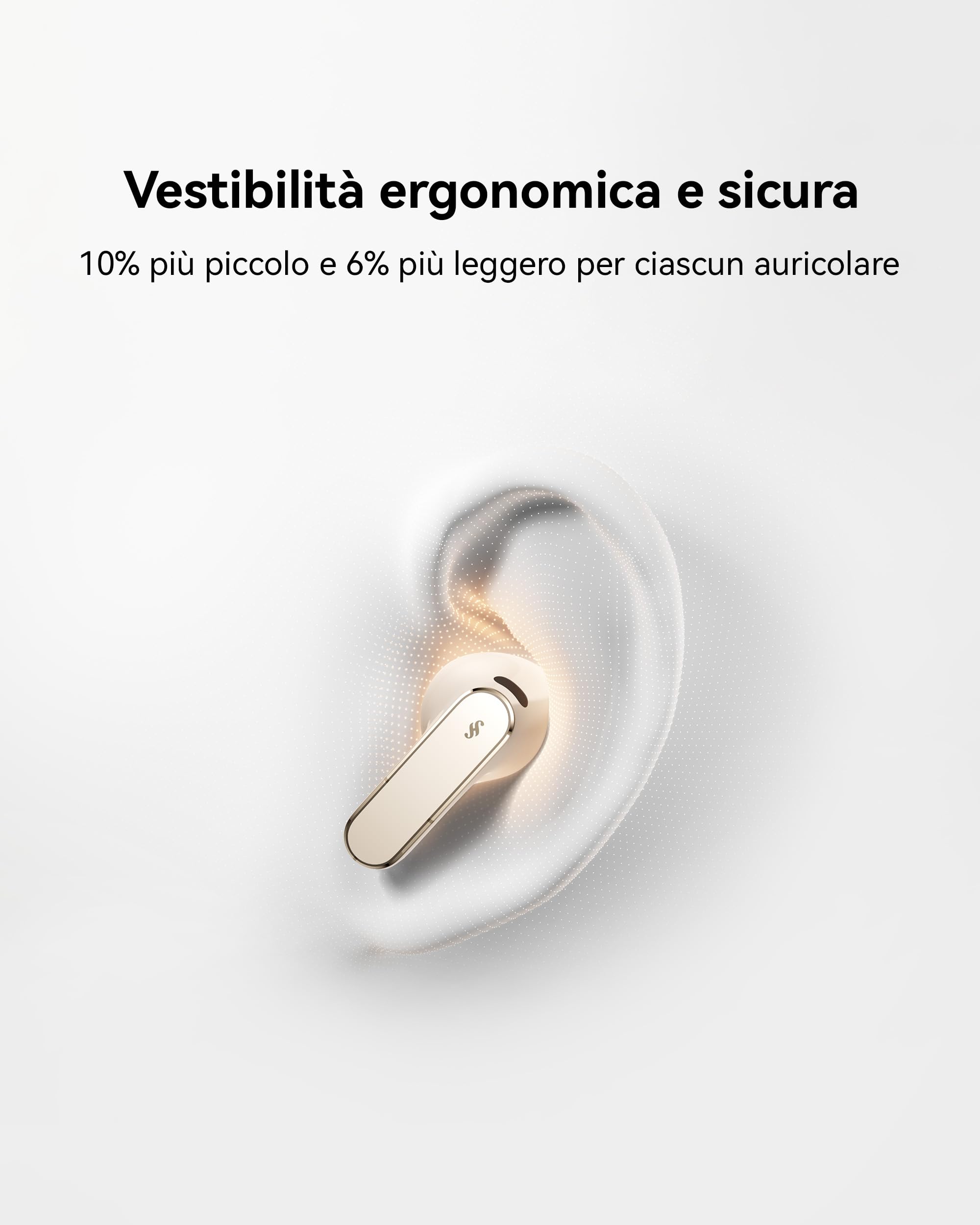 HUAWEI FreeBuds Pro 5 Cuffie Wireless Bluetooth, Cancellazione del Rumore con AI Dual-Engine per Business e Ufficio, Vestibilità Sicura con Suono Immersivo, Chiamate Stabili, IP57, Garanzia di 30 mesi