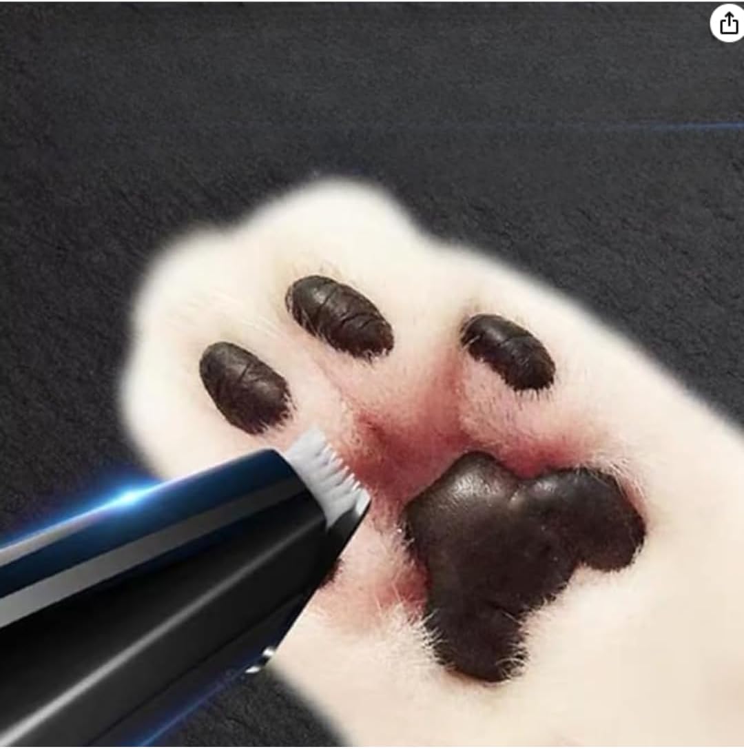 Maquina de Tosa Patas Animais Cão e Gato Portátil sem fio