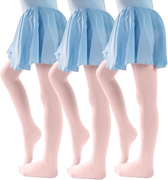 HowJoJo Girls Ballet Dance Tights Womens Footed Legging Tights