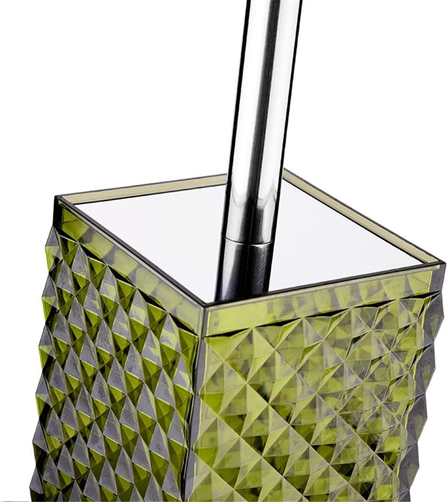 Bathroom Supplies Bathroom Set Acrylic Bathroom Accessories Cup Lotion Bottle Toothbrush Holder Toilet Brush Household(D)