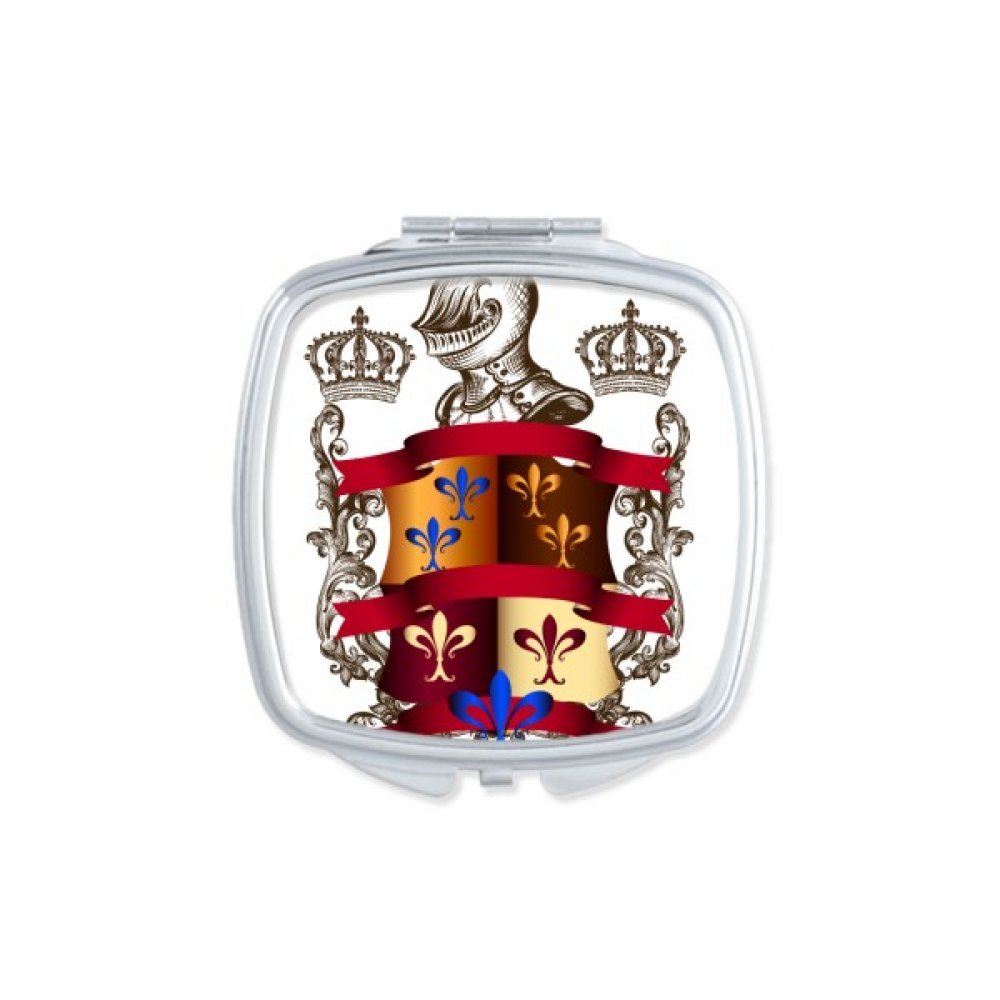 Miroir compact chevalier multicolore parfait pour vos retouches maquillage en voyage