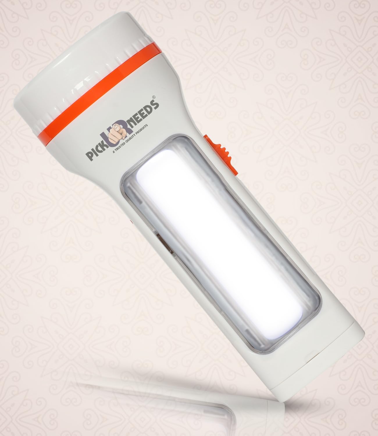 Pick Ur Needs Rechargeable 25W+Tube Emergency Long Range Torch Search Light with Slide Charging Plug-image-17