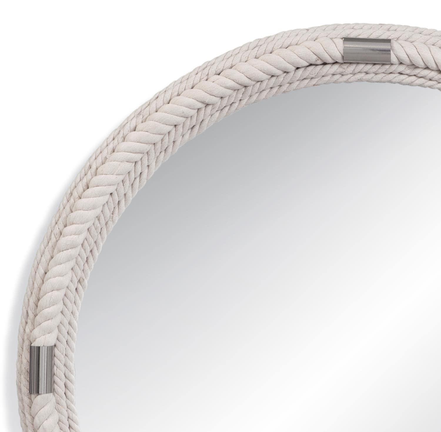 Amazon.com: Bassett Mirror Company M4234 Largo Wall Mirror White 