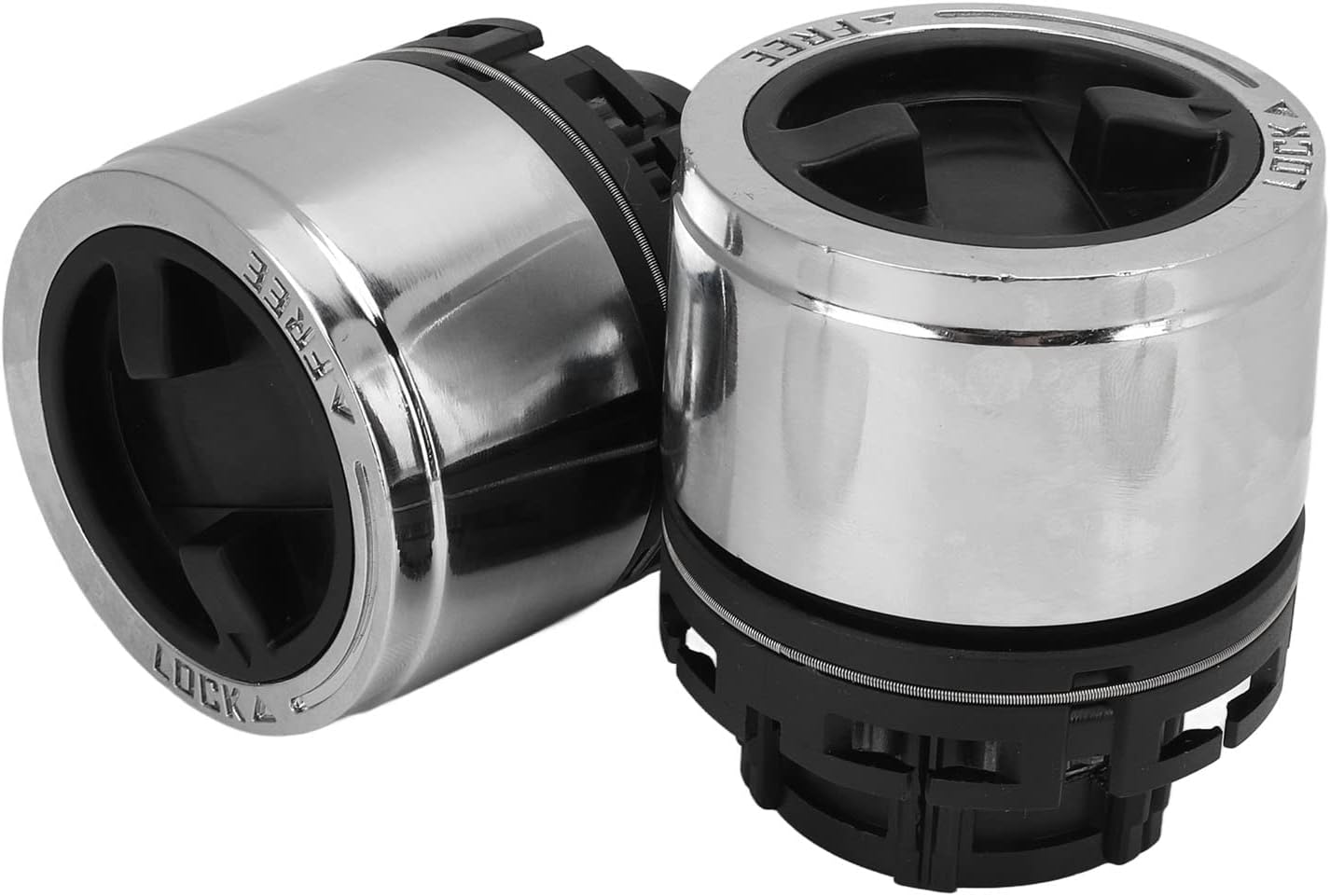 Front Manual Locking Hub, Solid 2pcs Professional Metal