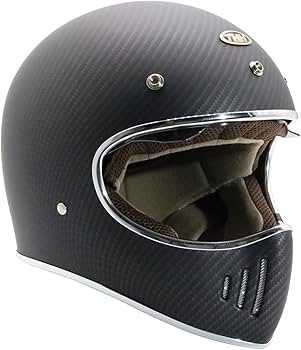 Amazon.co.jp: THH フルフェイス ヘルメット TT-03 ブラックカーボン