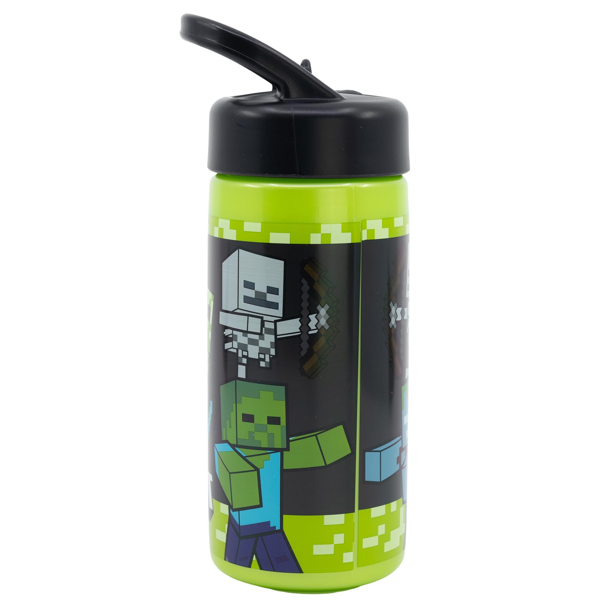 BOTTIGLIA RIUTILIZZABILE PLAYGROUND PP 410 ML MINECRAFT