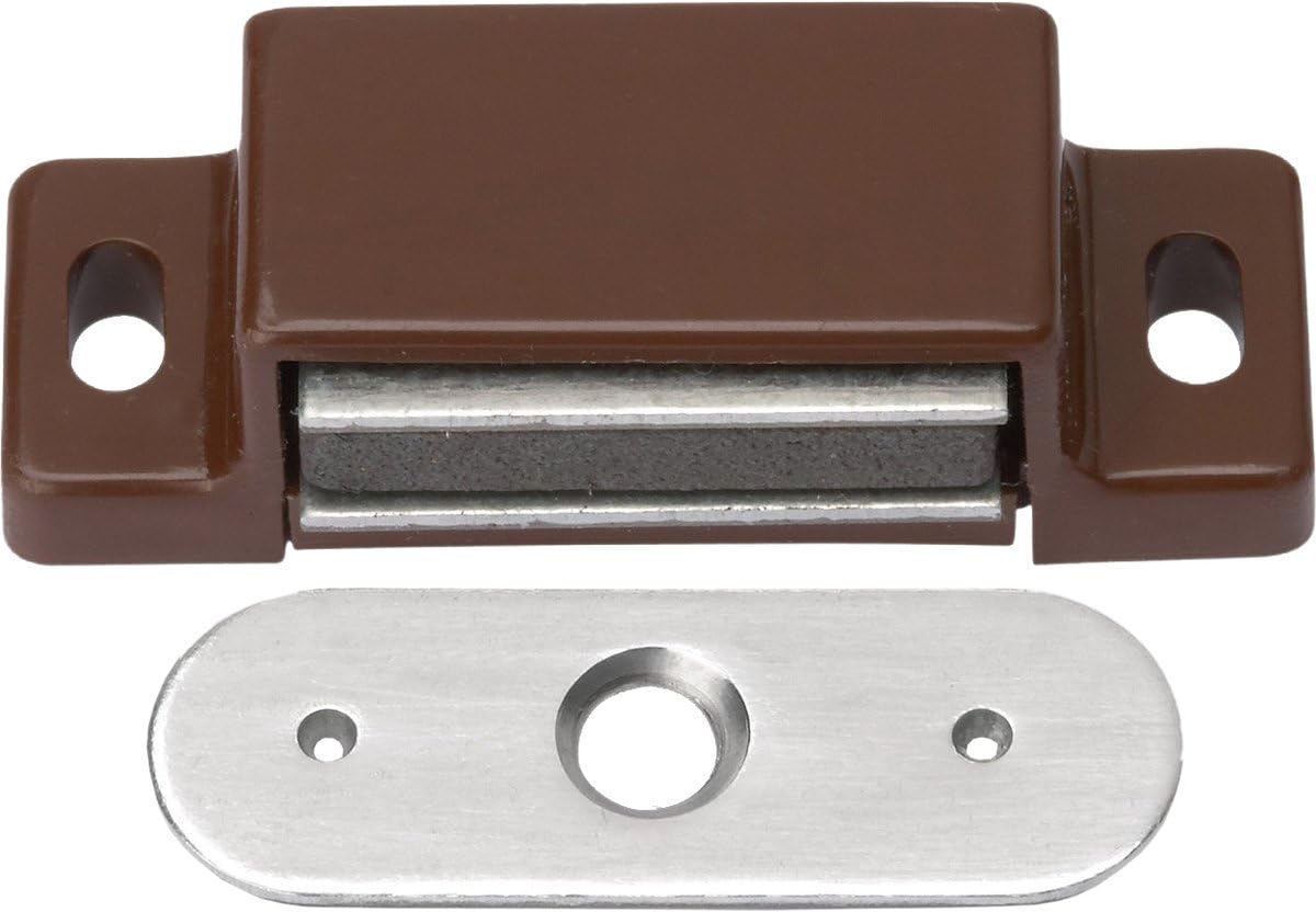 Metafranc 350056 Feste Gegenplatte Magnetic Catch, Metal/Plastic, Brown, 3 kg (2 Stück) - Image 3