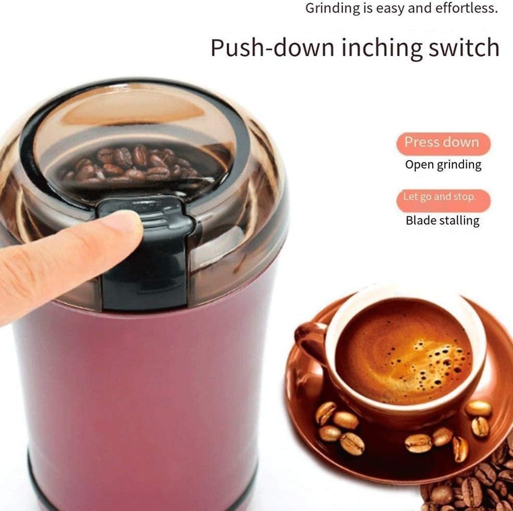 Electric Coffee Grinder Mini Kitchen Salt Pepper Powerful Beans Spices Nut Bean Grind Mill Herbs Nuts