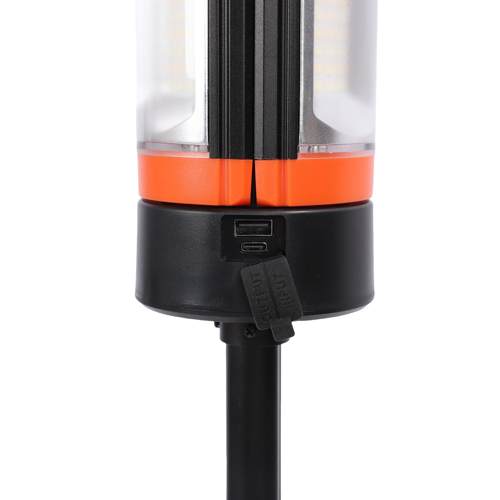SEAFRONT Wiederaufladbare LED-Arbeitsleuchte, 9000 MAh, Tragbare Campinglaterne mit Verstellbarem Ständer, 5 Beleuchtungsmodi für Arbeiten Im Freien, Camping, Garage