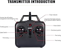 Vista 8 de GoolRC C129 Helicóptero RC para adultos, helicóptero de control remoto de 4 canales de 2.4 GHz con giroscopio de 6 ejes, avión RC Aileronless