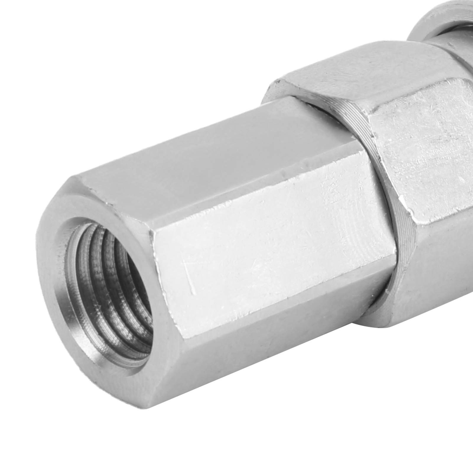 1 Set Raccordo rapido per tubo pneumatico Raccordo autobloccante in acciaio al carbonio SF20 + PF20