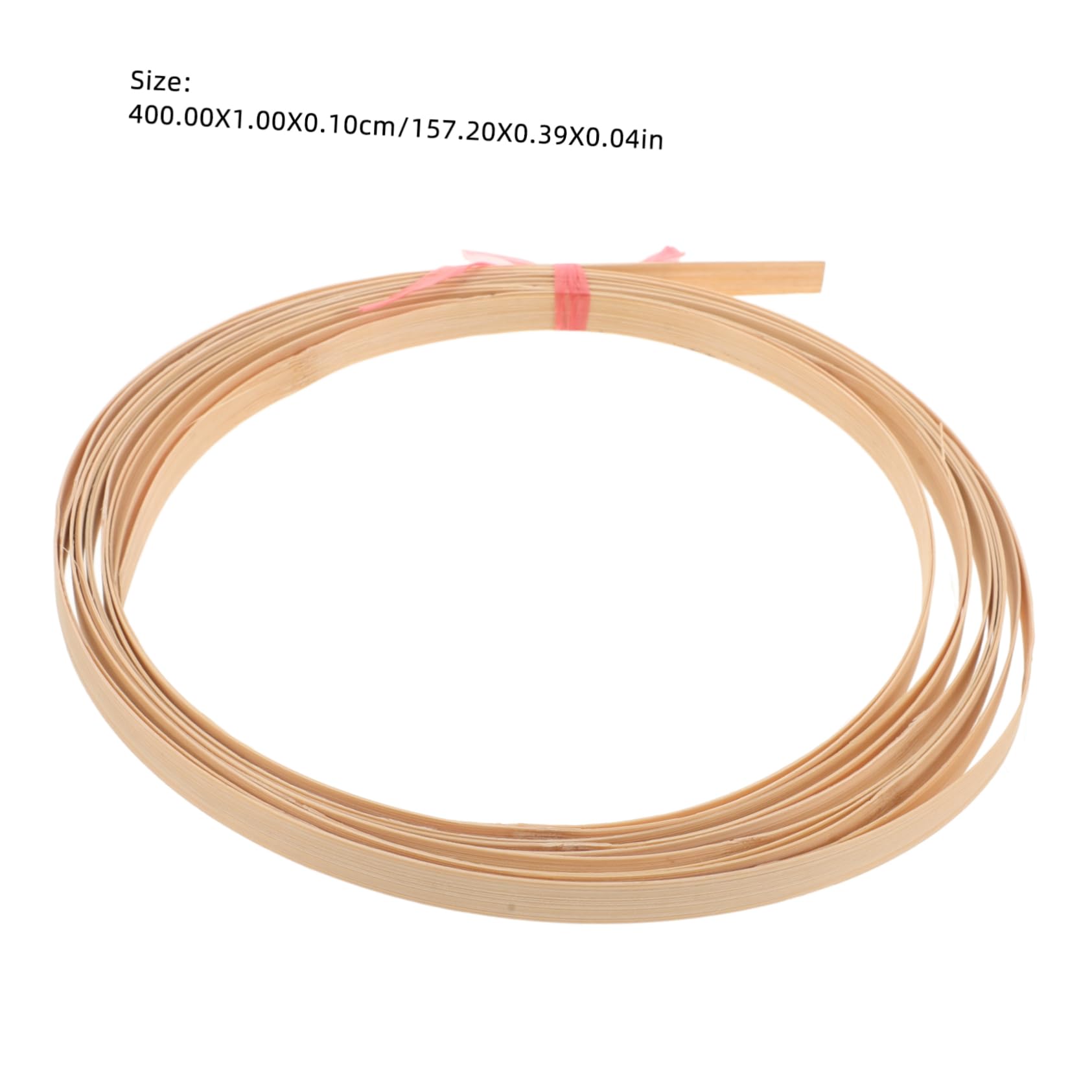 DOITOOL 2 Rolls Weaving Strips of Natural Material for Crafts for Basket Making Furniture Repair Durable Sturdy Long Smooth Surface for Easy Shaping