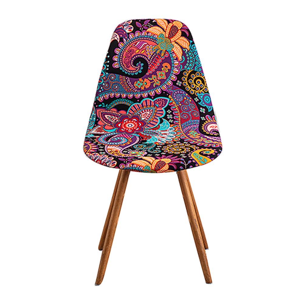 Coprisedie Scandinave Fodera per sedia da Pranzo Coprisedia per sala da pranzo Scandinave Coprisedia a forma curva 6 pezzi Meraviglioso