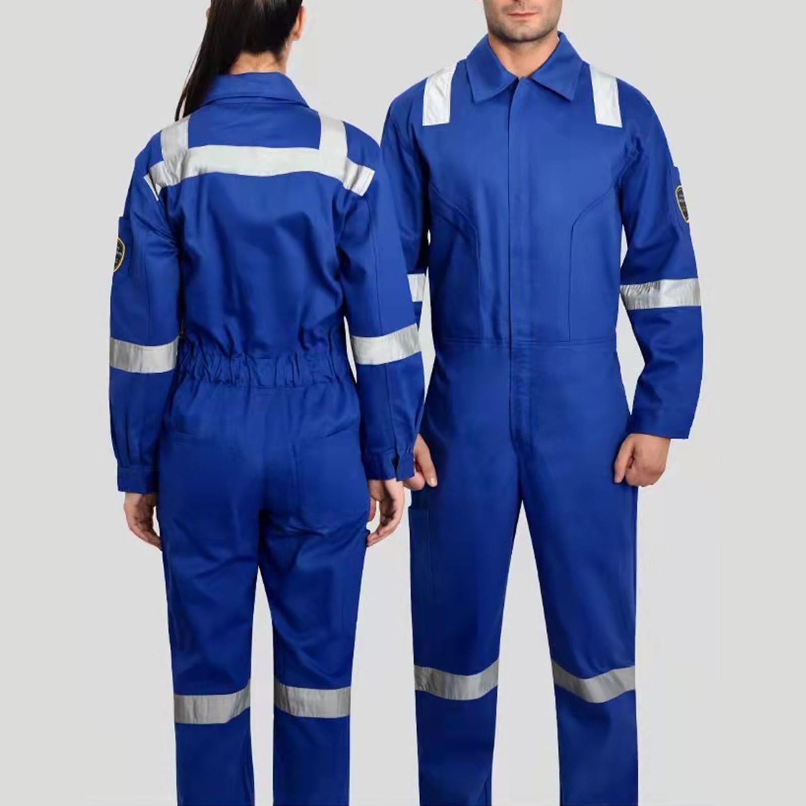 Combinaisons pour Women&Men Workwear avec Poches À Glissière, Bande Réfléchissante Et Ceinture Élastique