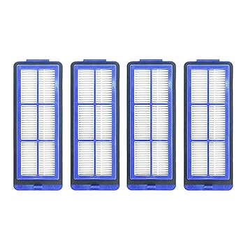 Replacement-Parts Filters for Eufy RoboVac 11S Max - Accessories Kit for RoboVac 15C Max 30C Max Robotic Vacuum Cleaner, 4 Pack