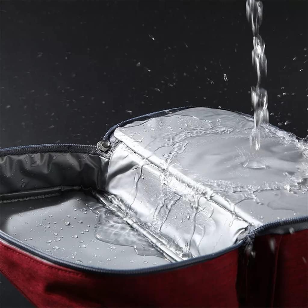 Oxford Toiletry Bag 7.9L Waterproof Hanging Travel Bag Organizer Kit With Heavy-duty Zippers Comestic Storage Bag for Men Women(Gray)