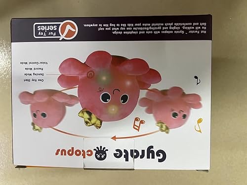 Miniatura 10 de MOJINO - Juguetes para caminar y gatear para bebés, juguete de pulpo de peluche para bebés de 3, 4, 5, 6, 7, 8, 11, 12, bebés, niños y niñas, 3-6,