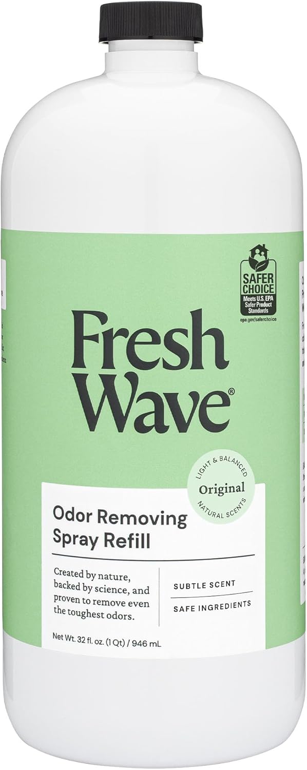 Fresh Wave Original Scent Odor Eliminator Spray & Air Freshener Refill, 32 fl. oz.