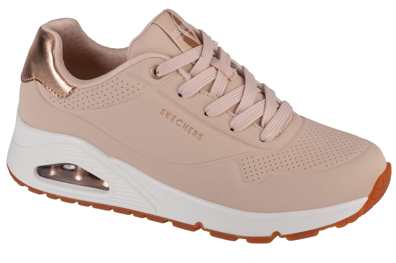 Skechers, Sneakers Donna, Nat Natural, 39 EU