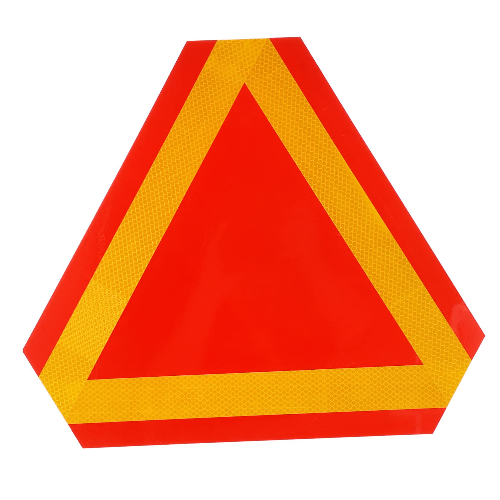 Reflective Vehicle Sign Vehicle Reflective Tailgate Decal Stickers Magnetic Signs Smv Sign Slow Vehicle Sign Triangle Sign Reflective Strips Reflective Board Reflector