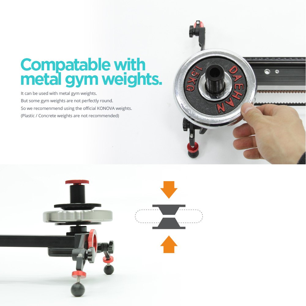 Amazon | Konova Nitsan フライホイール K3 80cmスライダー付き