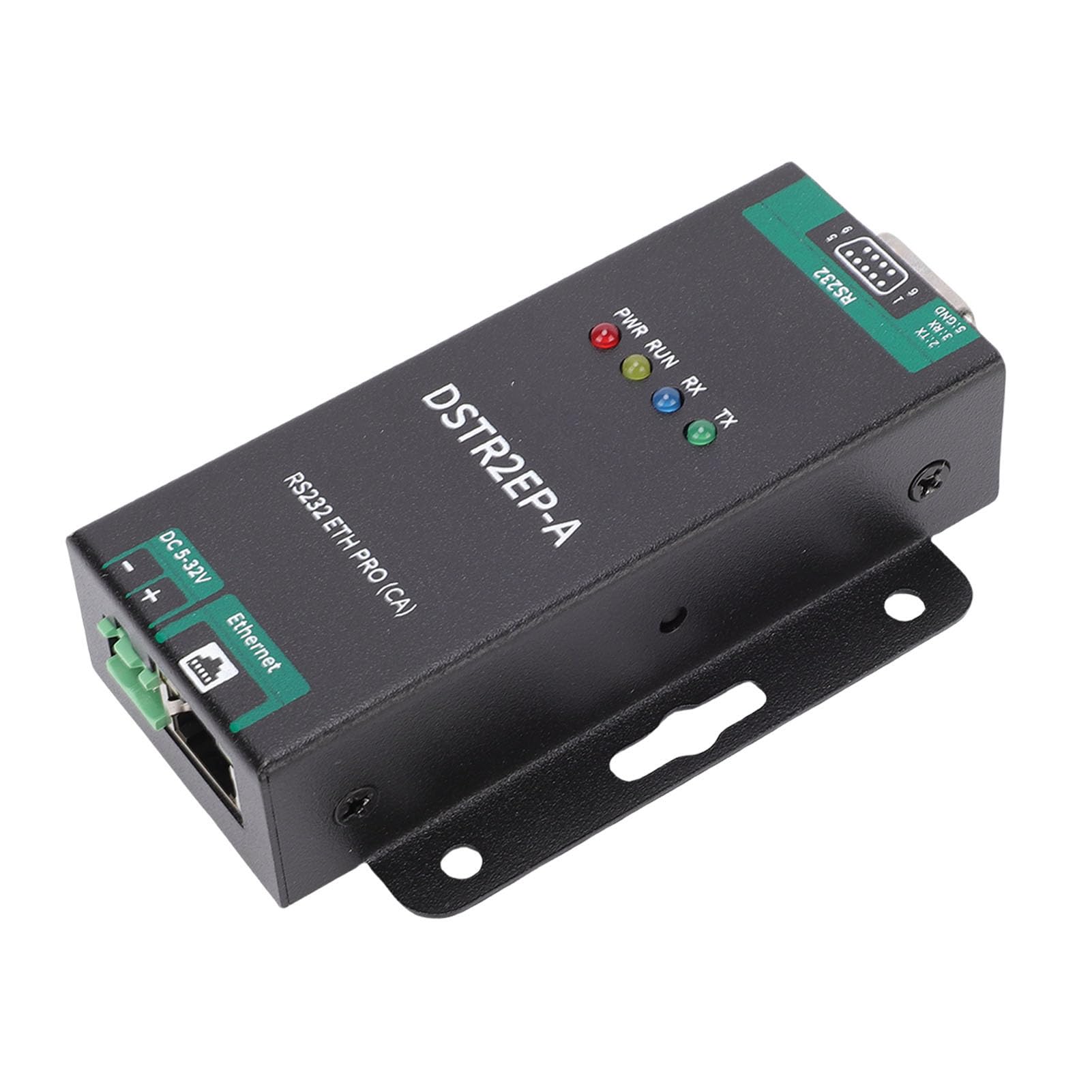 Alomejor to RJ45 Ethernet Converter, Bidirectional Data Transmission | Materiale in lega di alluminio, supporta Modbus , installazione industriale