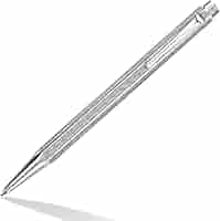 Amazon.com : Caran d' Ache Chevron Ecridor Rhodium Ballpoint