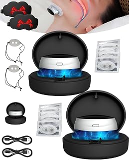 Qontroler Sleep Device, Controller Sleep Device, Z3 Pro Anti-Snoring Device with 3 Modes & 10 Patches, to Keep Nasal Airways Open and Improved Sleep Quality (2Sets)