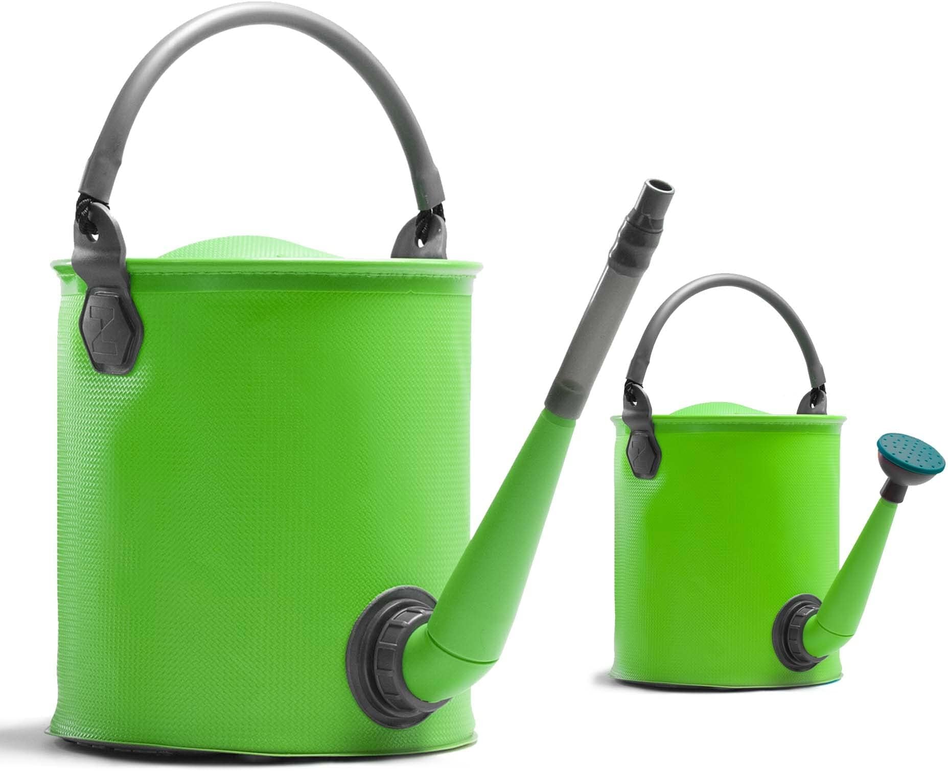 7L Premium Collapsible Outdoor Watering Can - Convertible to 9L Collapsible Bucket - Top Up Water Tanks with Ease - BPA Free - Portable Caravan & Motorhome Accessories UK