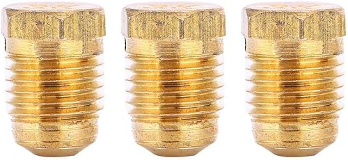 Fafeims 3 unidades 3K 38 24UNF 3000psi válvula reguladora de tanque unificado disco de ráfaga de cobre para regulador de tanque Paintball (3K)